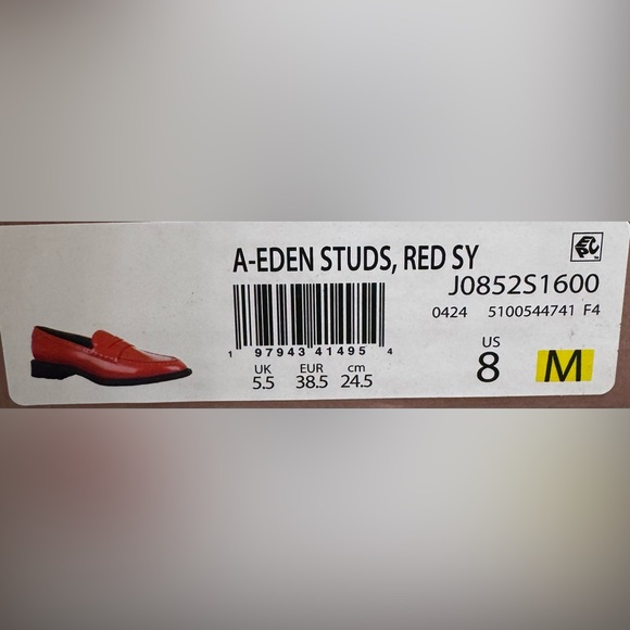 SARTO By Franco Sarto Women’s Red Loafers - Picture 5 of 5